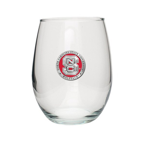 Stemless Goblet Enamel Red "S" Logo